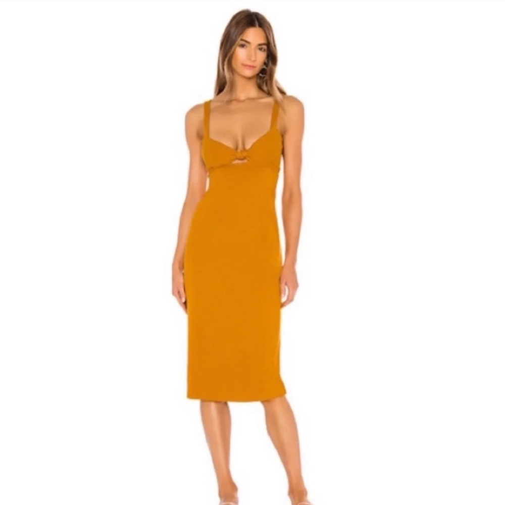 L space tie back dress
